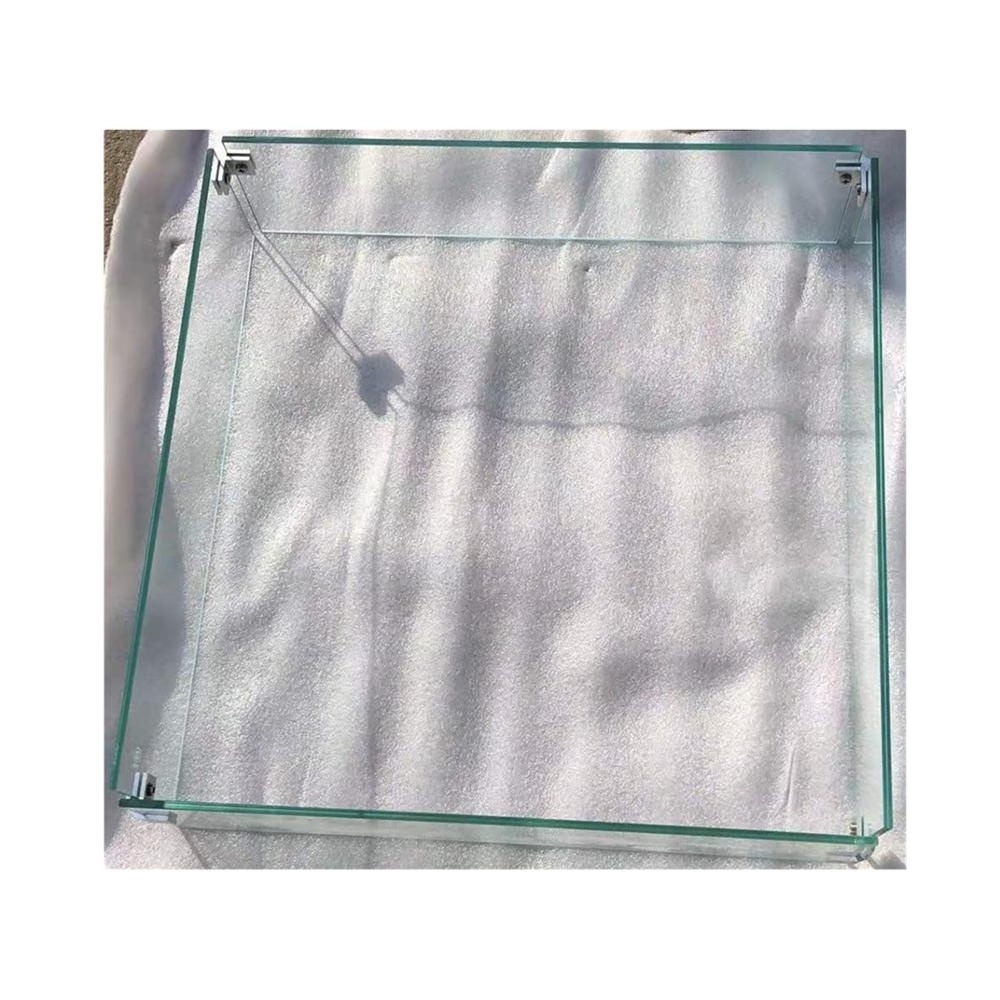 Wind protect glass wind shield glass for gas fire pit and fire table Glass Wind Guard