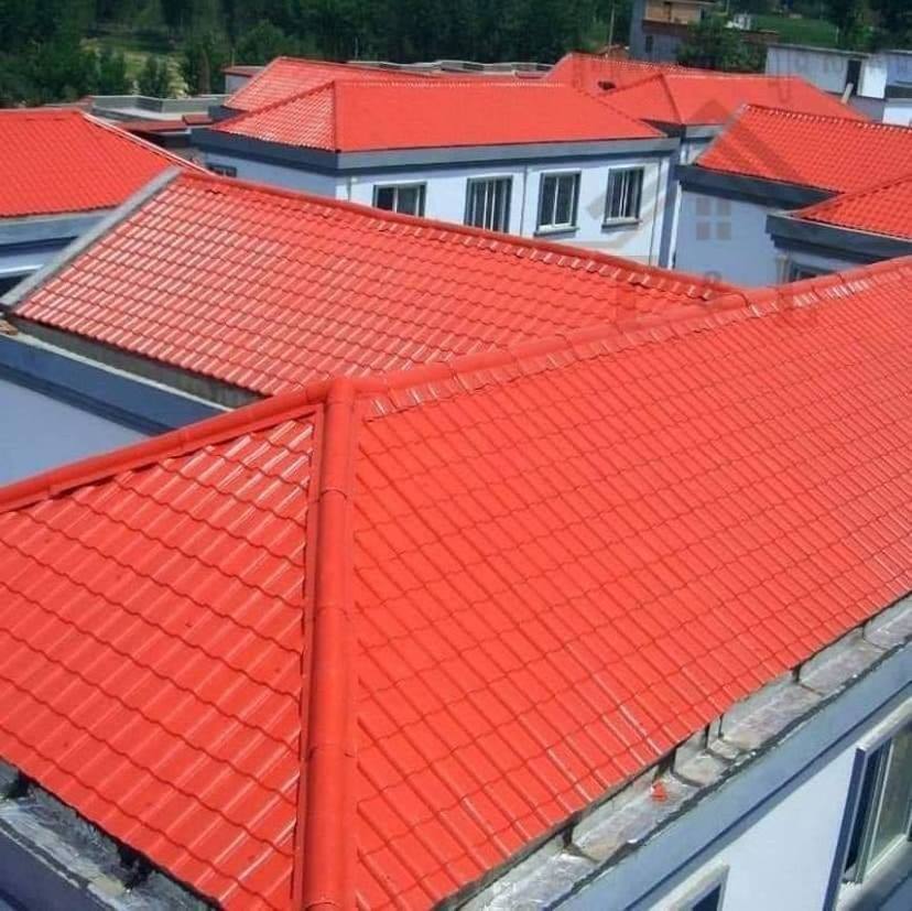 Colorful Plastic Synthetic Resin PVC Roof Tiles/Roof Shingle for Villa ASA PVC Spanish Roofing Sheet