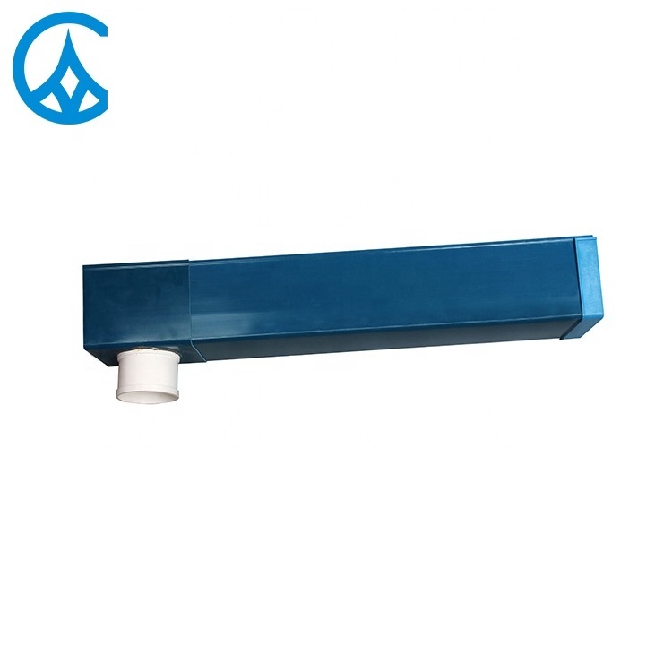 Foshan Small PVC Plastic Rain Water pvc rain tomato accessories garden greenhouse strawberry composite gutter roof fittings size