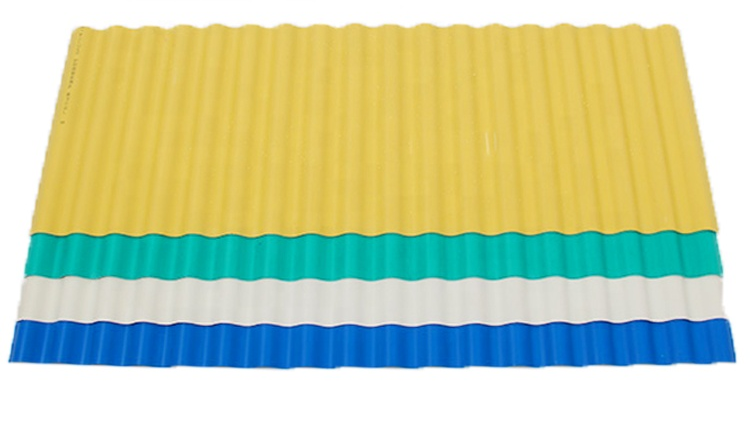 Acid and alkali resistance plastic roof shingles PVC roofing philippines for farm house