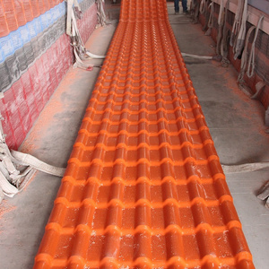 Asian color lasting asa pvc roof tile/plastic acrylic corrugated synthetic resin roof sheet