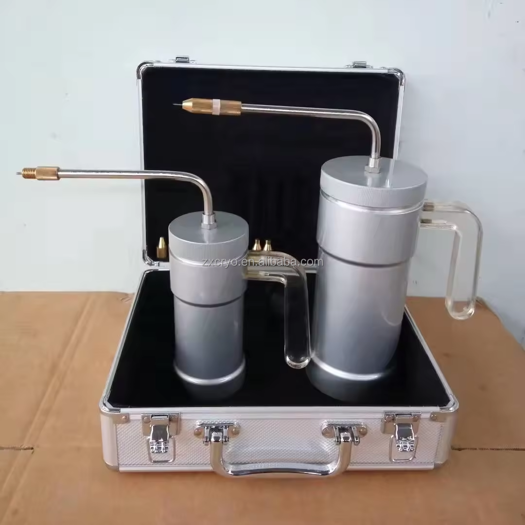 500ml Liquid Nitrogen Spray for cryotherapy portable Liquid Nitrogen Gun S-500 liquid nitrogen cup