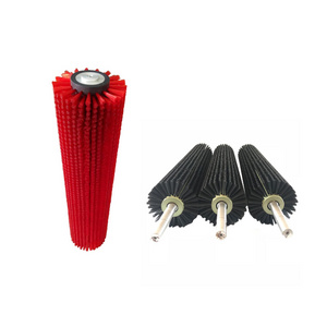 Industrial Round Nylon Fruit and Vegetable Cleaning Roller Brush