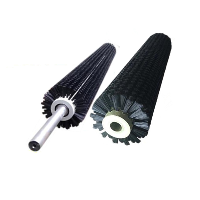 Industrial Round Nylon Fruit and Vegetable Cleaning Roller Brush