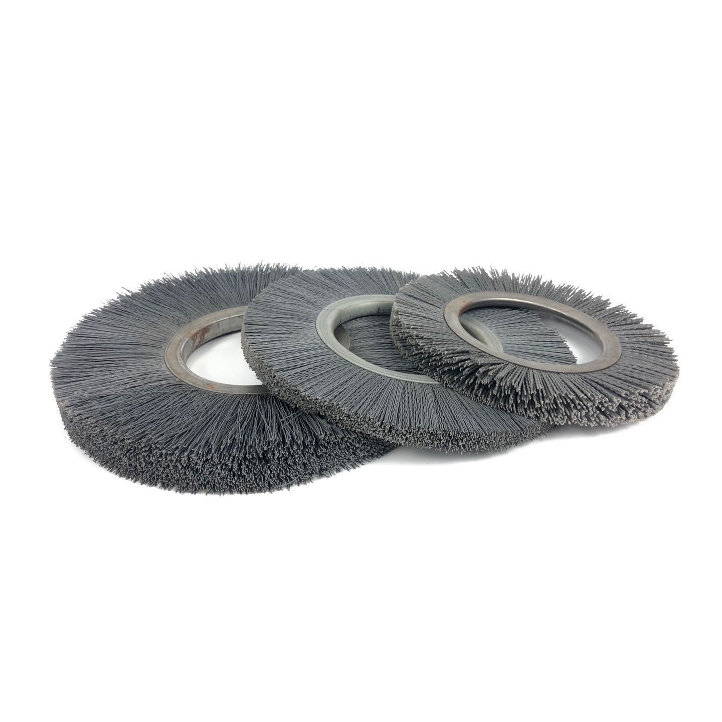 ZXD Cylinder cleaning brush wheel Grinding and deburring steel wire wheel manual grinding wheel