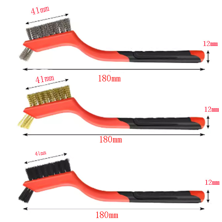 Remove Rust Cleaning Brush Paint Polishing Brush Cleaning Tools Stainless Steel Wire Brush Home Hand Tool