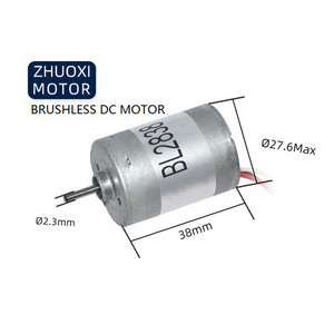 high speed BLDC motor 2838 4.5v 24v 20000 rpm diameter 28*38 mm long life low noise 12v dc fan motor small Brushless motor