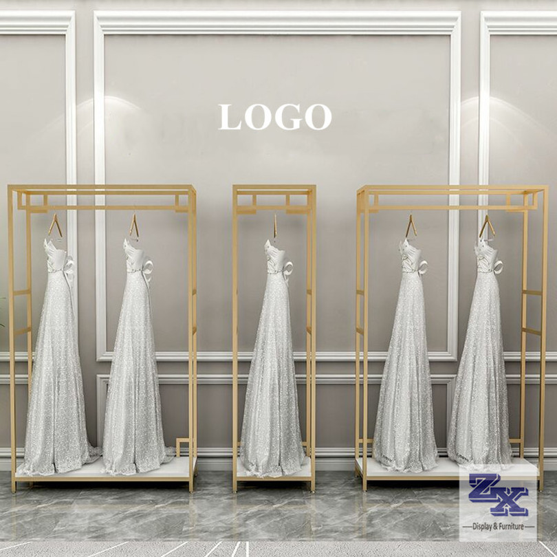 Display rack for wedding dress  clothing display  display garment