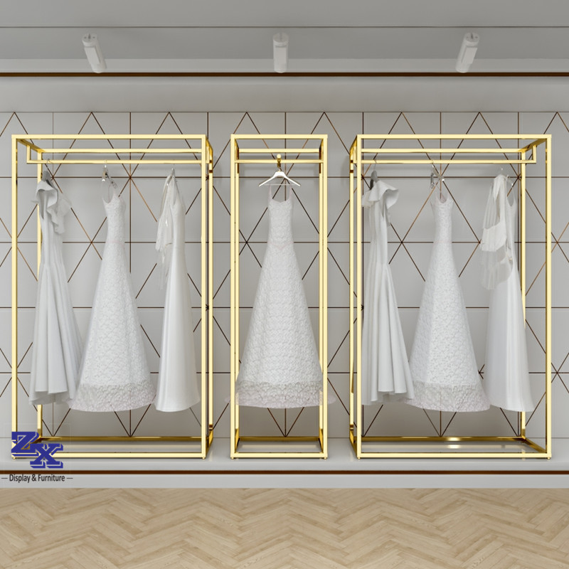 Display rack for wedding dress  clothing display  display garment