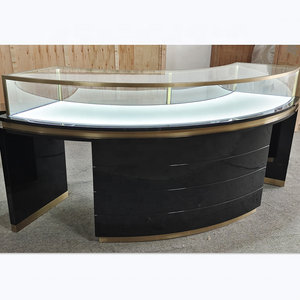 Quality supplier customized display furniture jewelry kiosk for shopping mall