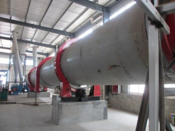 New Condition SUS316L Rotary Drum Dryer for Drying Fermented Soybean Meal in Food Processing and Manufacturing Plant