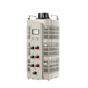 TSGC2-6KVA 0~430VAC 6KW Output Self-Cooled Contact Type Adjustable Manual Variac Toroidal Transformer Voltage Regulator