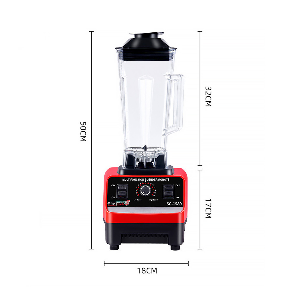 high speed blender high quality multipurpose food chopper blender portable mini 3000w blender