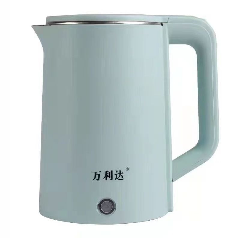 220V blue kettle with UK power plug