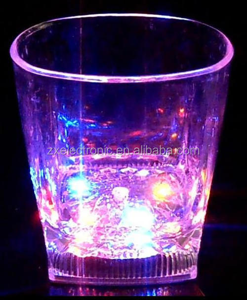 Flash Light Up Cups Flashing Shots Light LED Bar Night Club Party Drink Cups