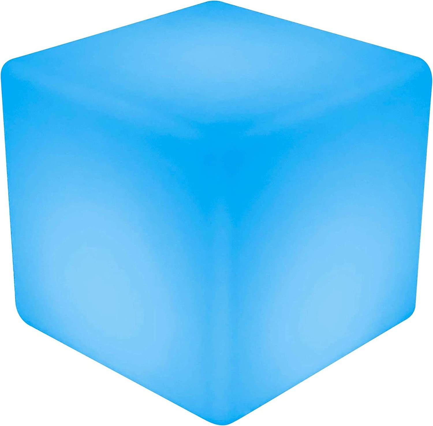 Modern led cube stool rechargeable lantern glowing toy for night club party wedding lighting cube stool