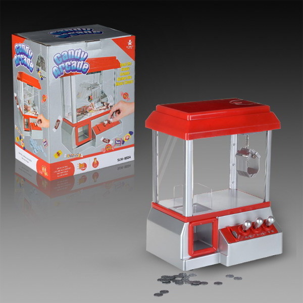 Children Game Coin Operated Mini Toy Gift Claw Machine Funny Gift Crane Machine for kids