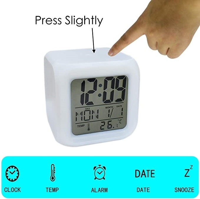 High Quality Wholesale Price Dual Alarm Clock Led Digital Clock