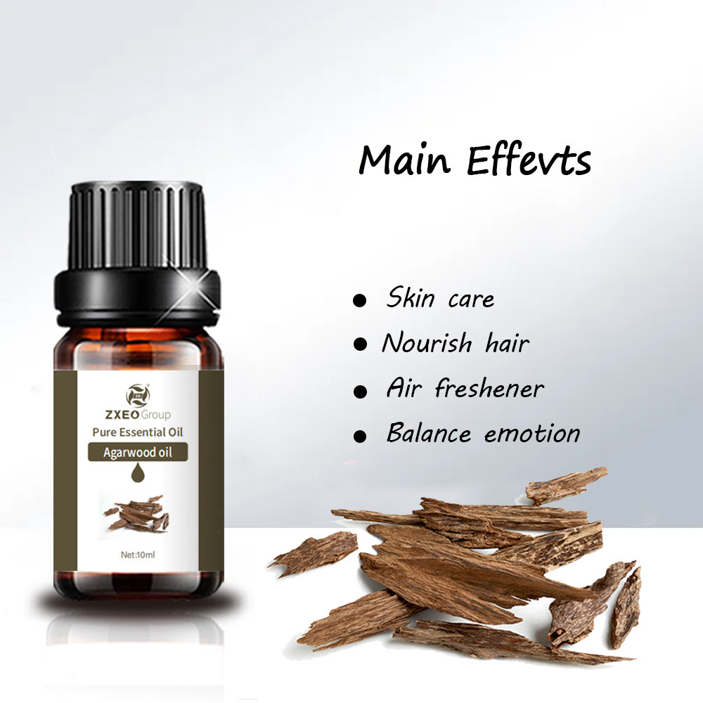 Agarwood Oud Oil 100% Pure Natural Fragrance Aromatherapy Grade Essential Oil For Aromatherapy