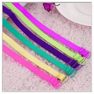 fashion multicolour ladies fancy skid resistance elastic underwear neck bra strap wholesale