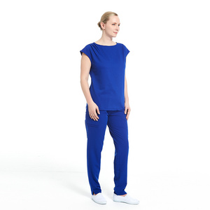 Hospital Workwear Sets Summer Sleeveless Tops Jogger Pants Suit Medical Work Clothing Women Nurse Wear Scrubs Uniform