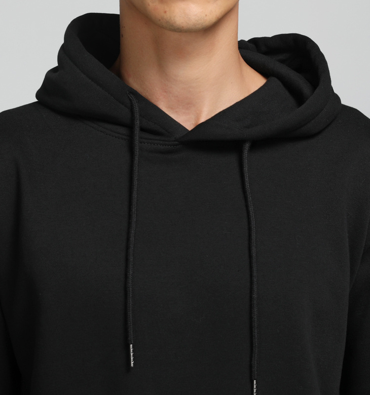 factory custom pullover 100% organic cotton hoodie sweatshirts wholesale