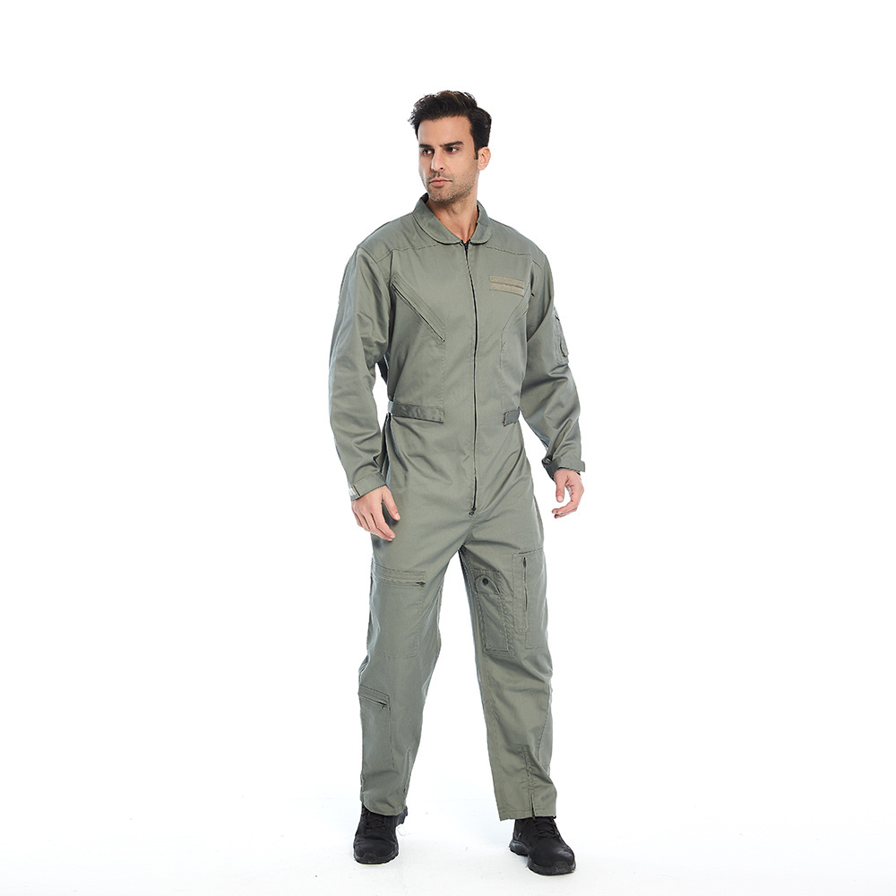 Jumpsuit Pilot Wear Training Clothing Fire Proof Coverall Uniforms Tactical Flight Suit