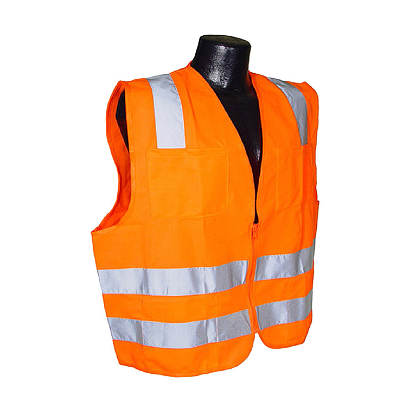 Breathable  Men's Hi Vis Construction Surveyor Reflective Safety Vest