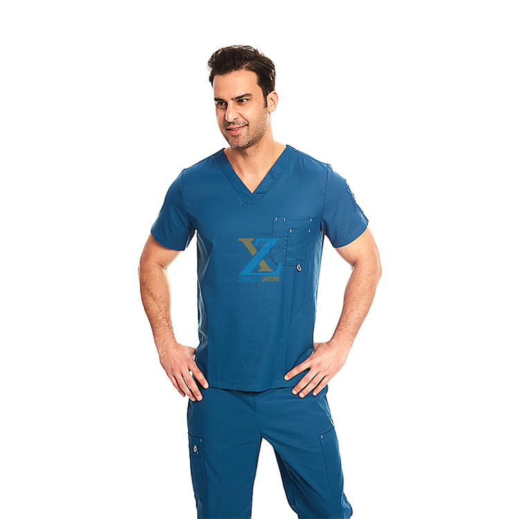 2021Medical Staff Scrubs Uniforms Sets Surgery Jogger Professional Hospital Men Doctor Work Suit Bulk