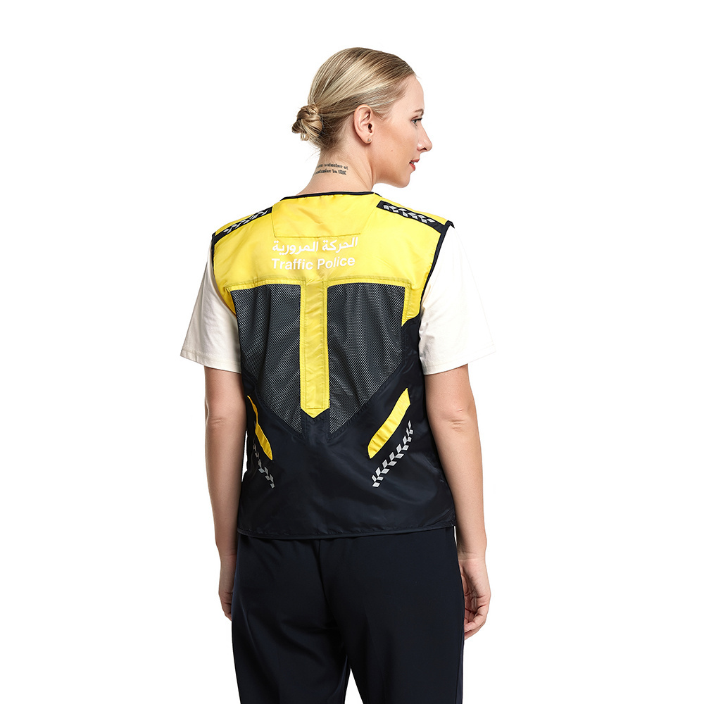 ZX Custom Hi Vis Safety Vest Outdoor Work Reflective Clothing Road Traffic Duty Paramedic Vest Class 2/3 ANSI High Visibility