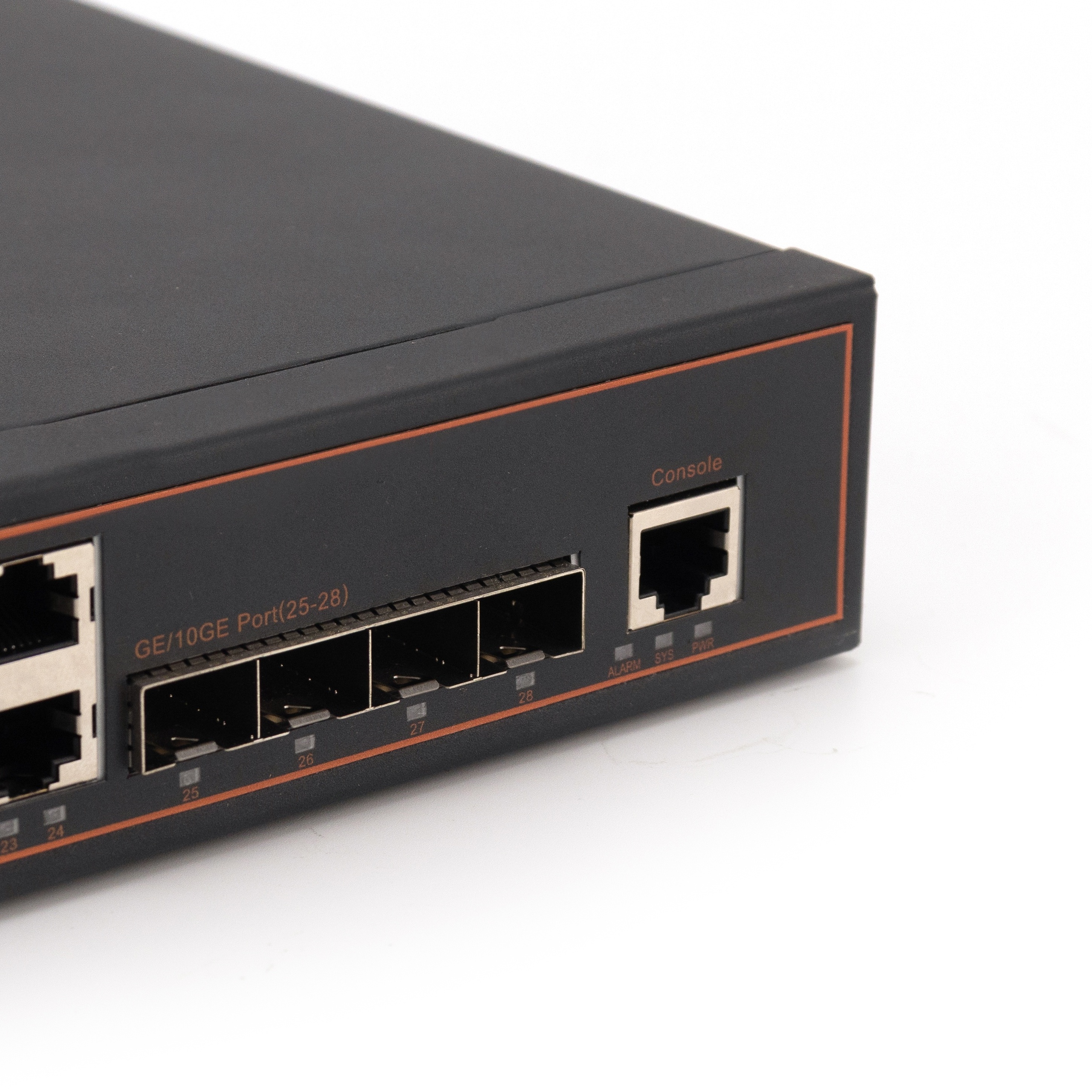 L3 10G Ethernet Switch 24 port Gigabit / 10G 4 Uplink SFP+ Port Smart Network Industrial Managed Fiber Switch