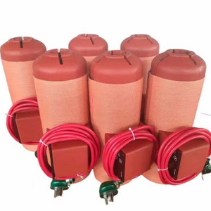 110v 1500W Insulated Silicon Drum Heater for WVO Oil Biodiesel Plastic Metal Barrel