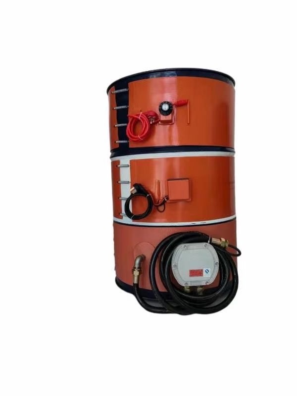 110v 1500W Insulated Silicon Drum Heater for WVO Oil Biodiesel Plastic Metal Barrel