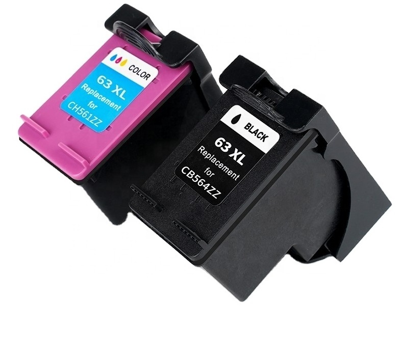 63 63XL Re-manufactured Ink Cartridge Compatible for Deskjet 1112/2130/2132/3630/3632/3633/3634/3636/3637