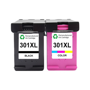 HESHUN 301 XL 301XL Premium Color Remanufactured Inkjet Ink Cartridge for HP301XL for HP301 for HP Deskjet 1050 2540 Printer