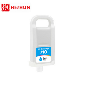 Heshun 700ml/piece Pfi 710 refillable disposable ink cartridge for Canon Tx2000 Tx3000 Tx4000 printer