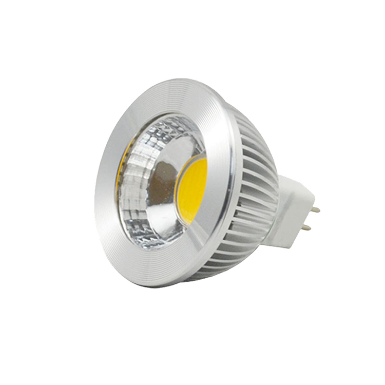 120v dimmable led mr16 cob led spotlight gu5.3 5w 450lm 2700k led spotlight ra>95