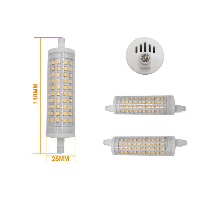 15w LED R7S Linear lamp Double ended R7S halogen replacement,j-type R7S bulb,J118 R7S 100w LED R7S Bulb