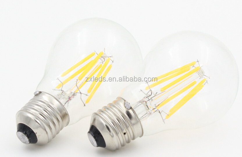 low voltage 3v 12v 24v dc led filament led bulb  2w 4w 6w 8w E14 E12 E26 E27 B22