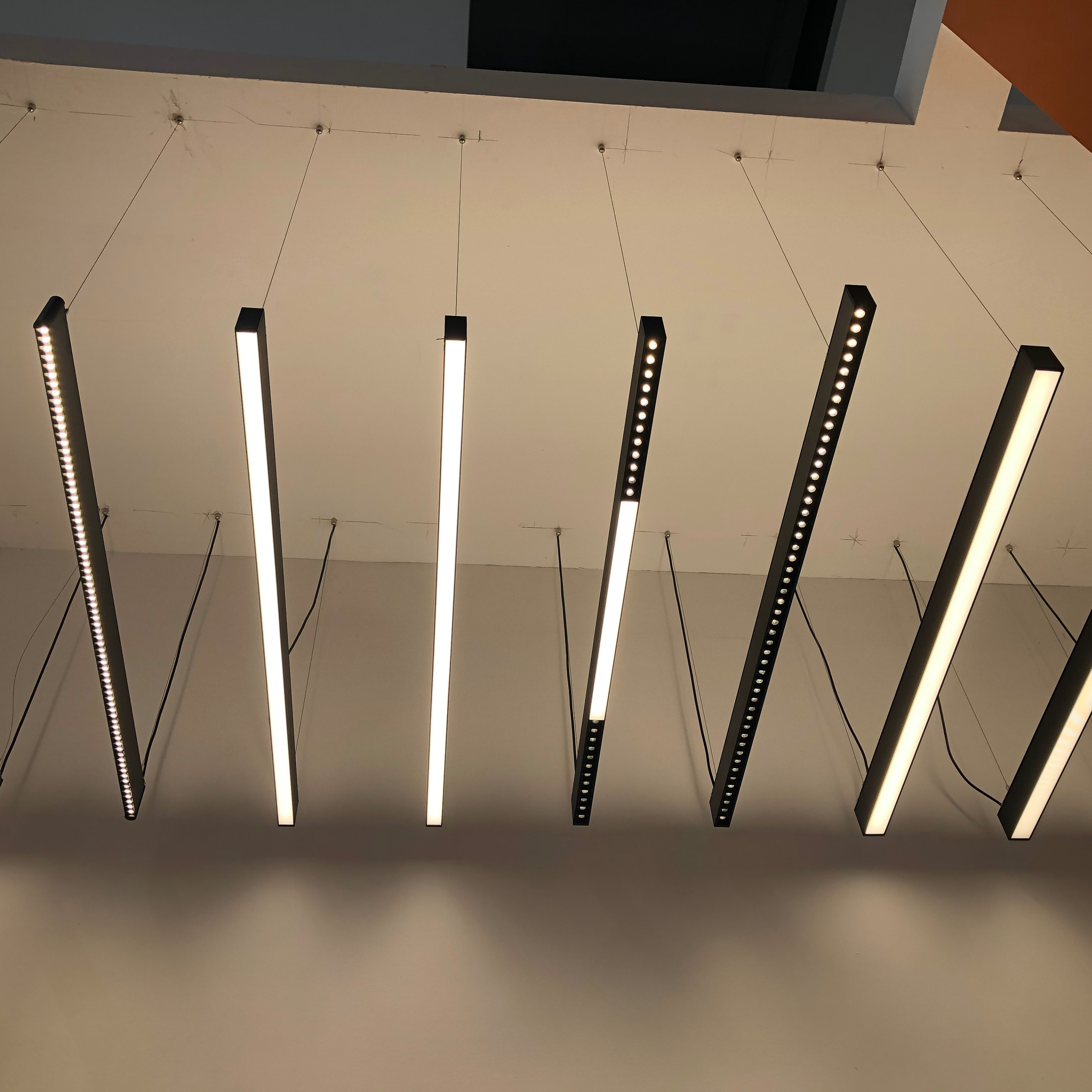 office and school shopping mall Hanging Led Linear Tube Light hanging led linear luminaire lamp linear led pendant lighting