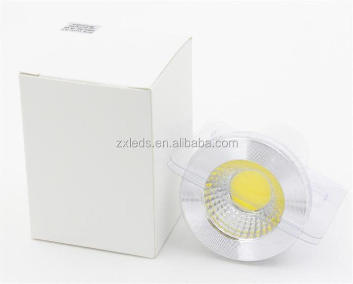 high lumen gu5.3 gu10 12v 3w 5w 6w 7w  12v mr16 cob led spotlight