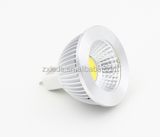 high lumen gu5.3 gu10 12v 3w 5w 6w 7w  12v mr16 cob led spotlight