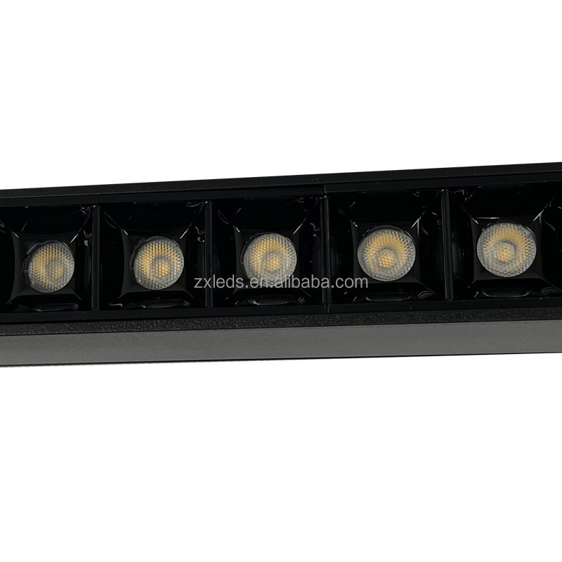 Dimmable 40W Seamless Linkable LED Linear Ceiling Light 4ft Aluminium and PC Housing Surface Mounted Suspended with IP44