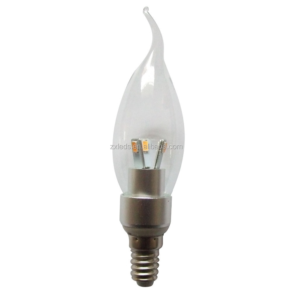 360 degree e12 e14 led 3w 4w 5w 6w led candle bulb E10/E11 bulb e12 230v 220v led