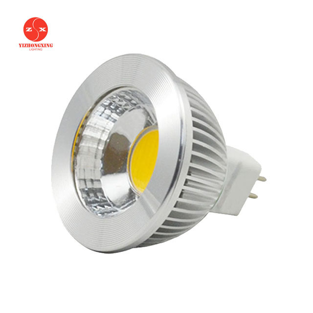 5w cob mr16 led spot light 12V Cool White 6500K 450LM 5W Dimmable MR16 LED Outdoor Bulb