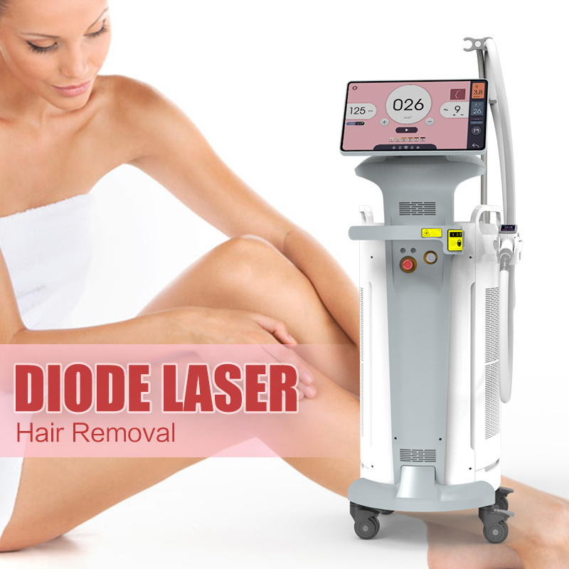 2024 newest portable professional 755nm 808nm 1064nm diode laser permanent hair removal machine for sale