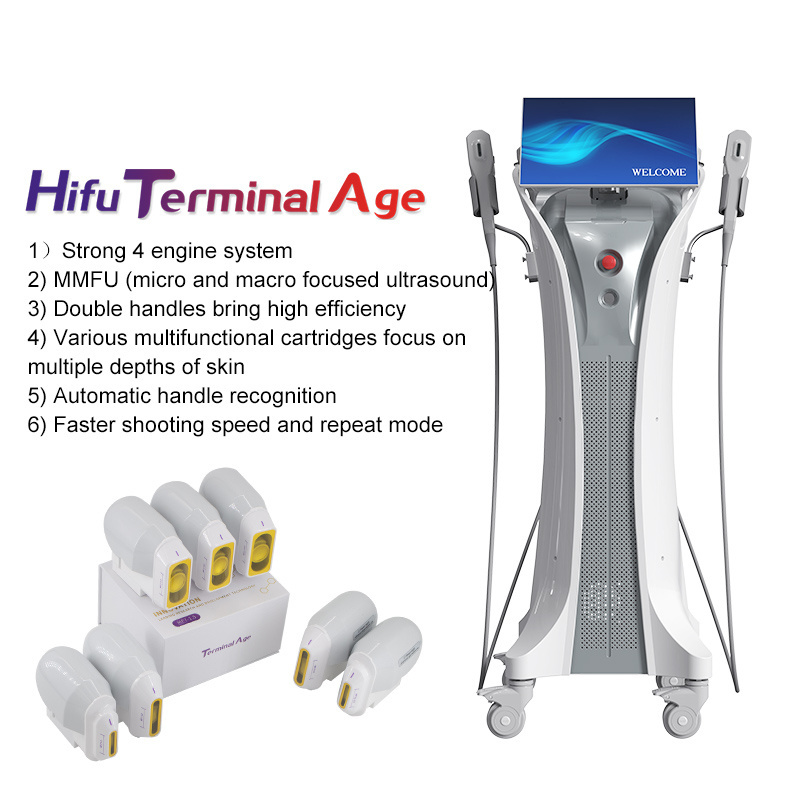 Medical CE korea hifu 3.0mm/4.5mm facial smas lifting portable hifu skin tightening hifu machine price