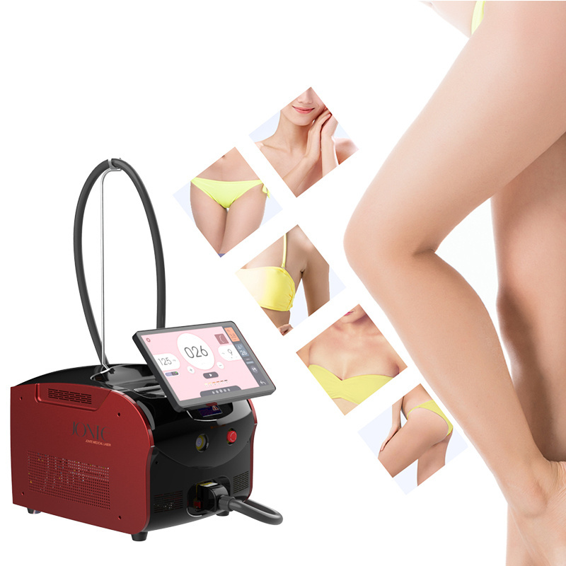 2024 newest portable professional 755nm 808nm 1064nm diode laser permanent hair removal machine for sale