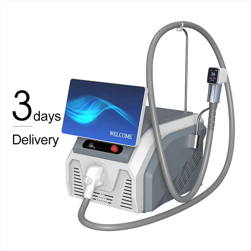 2024 newest portable professional 755nm 808nm 1064nm diode laser permanent hair removal machine for sale