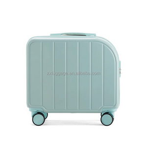 guangzhou mini suitcase wholesale 16 inch pc material case bags cases suitcase carry on trolley luggage